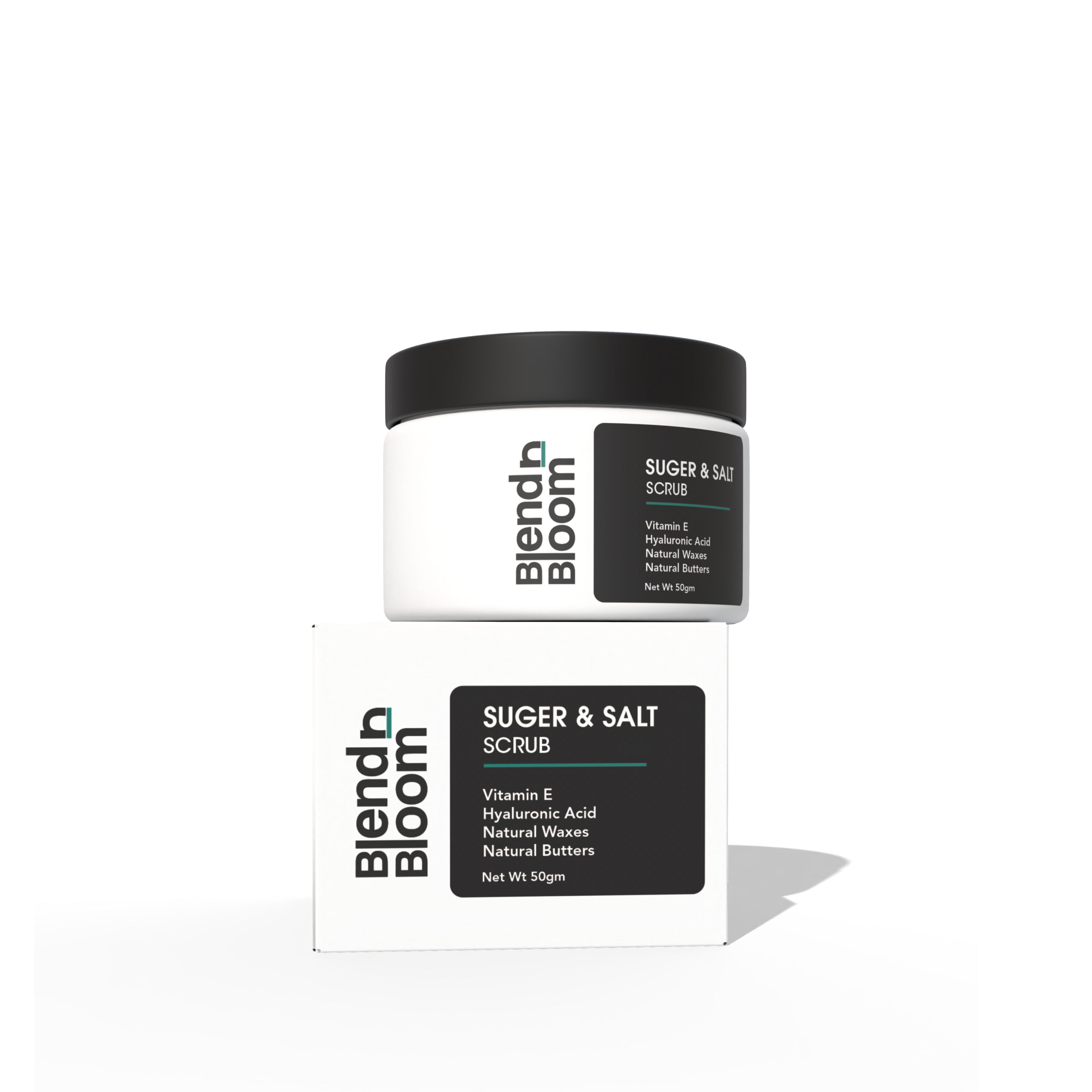 Blendn Bloom Sugar & Salt Scrub-image
