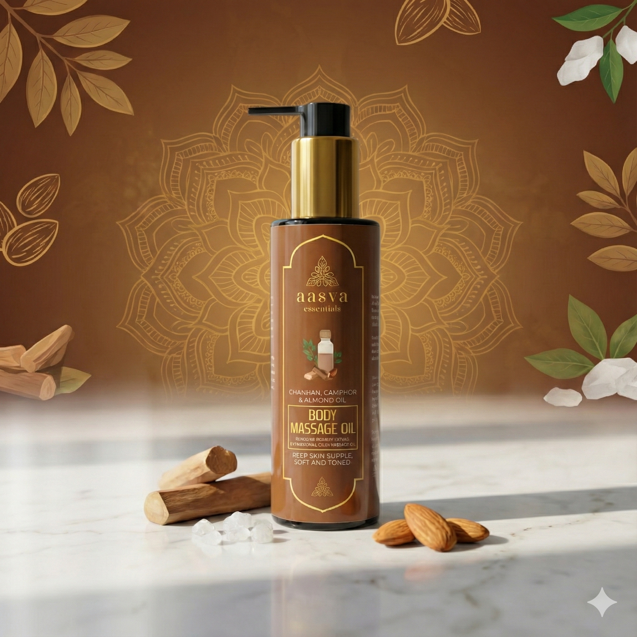 aasva essentials BODY MASSAGE OIL-image