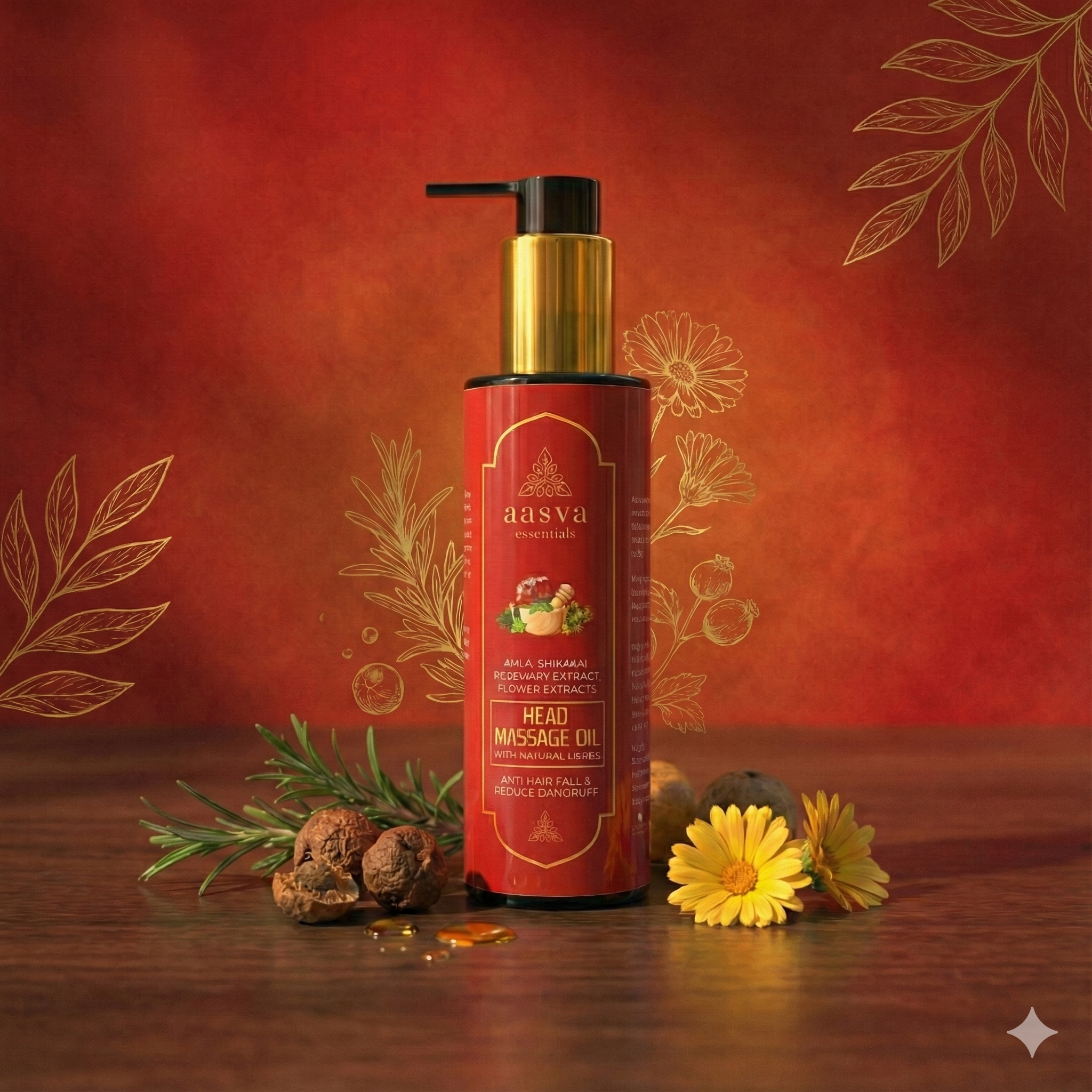 aasva essentials HEAD MASSAGE OIL-image