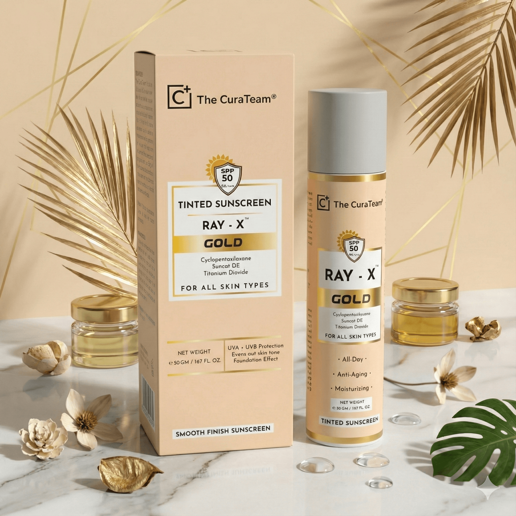 The Cura Team SUNSCREEN SPF 50 PA+++-image