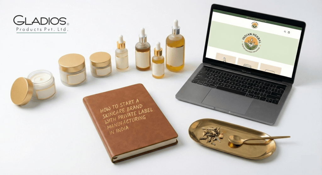 How to Start a Skincare Brand with Private Label Manufacturing in India