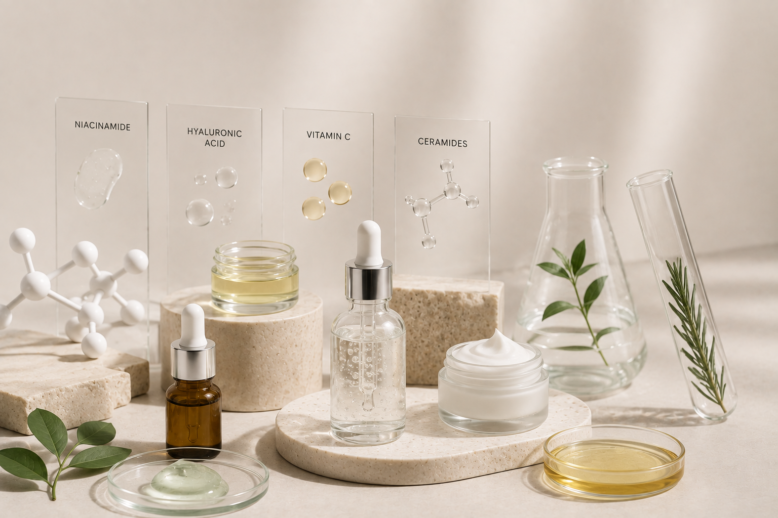 Top 10 Trending Skincare Ingredients in India 2026 — Gladios