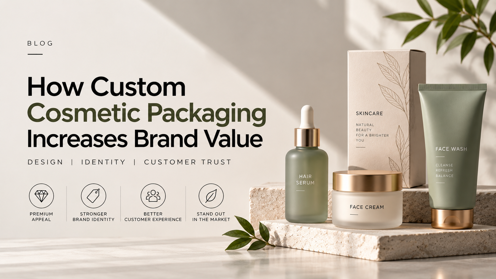 How Custom Cosmetic Packaging Increases Brand Value, Gladios